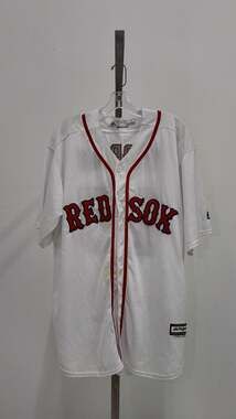 Majestic Boston Red Sox Dustin Pedroia #15 Cool Base Jersey Mens XL